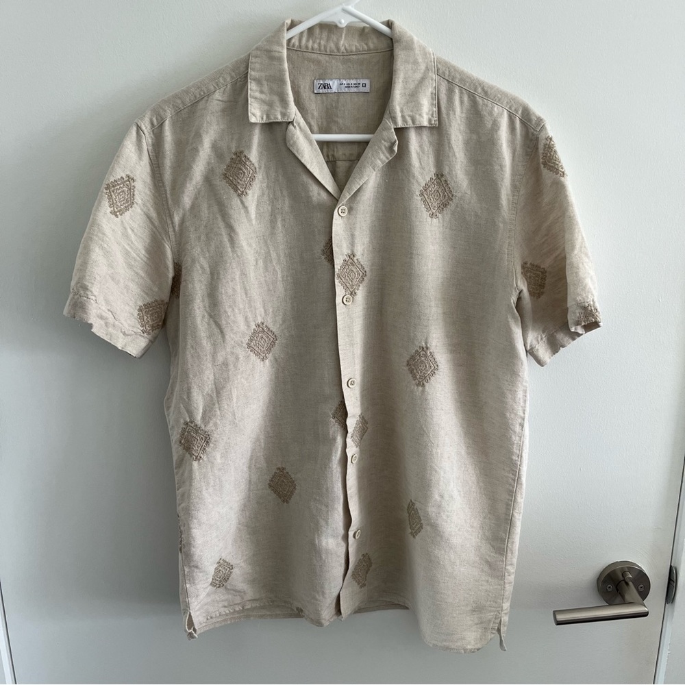 Zara Camp Collar Shirt